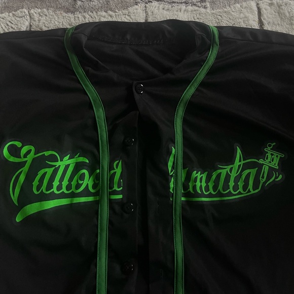 Graphic Baseball Jersey style Button up Tee❗️ - Picture 2 of 5